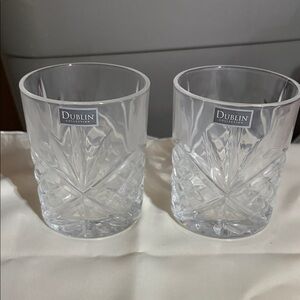 Dublin Crystal Whiskey Glasses
